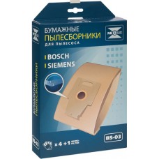 Пылесборник NEOLUX Bosch, Siemens BS-03, бумага (комплект 4шт)