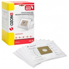Мешки пылесборники OZONE XXL-04, для Samsung, тип VP-95, синтетические, многослойные, 12шт. + 2 фильтра